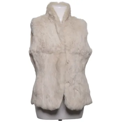 Ytterväst (Beige) från Josephine & Co Polyester, Kaninpäls