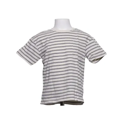 T-shirt (Wit, Blauw) van Zeeman Katoen
