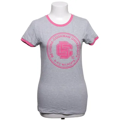 T-shirt (Gris, Rose) de Camp David Coton, Polyester
