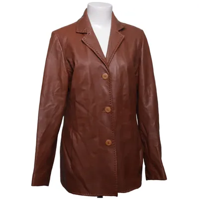Blazer en cuir (Marron) de Barisal Viscose