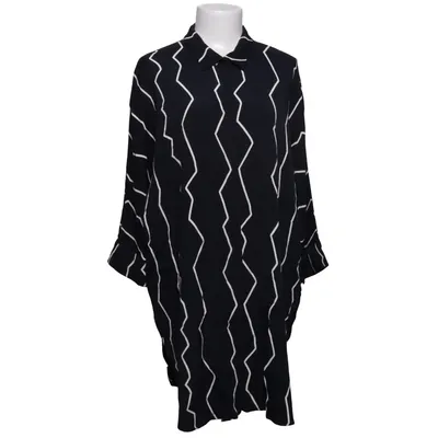 Shirt dress (Beige, Blue) from Qneel Elastane, Viscose