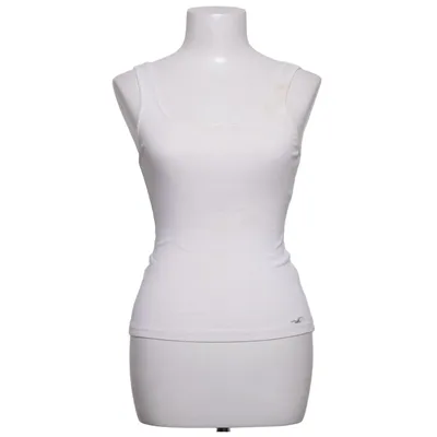 Tank­top (Weiß) von Hollister Baumwolle, Elasthan