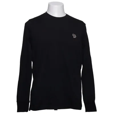 T-shirt à manches longues (Noir) de Paul Smith Coton biologique