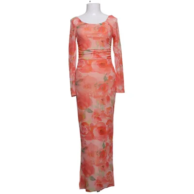 Långklänning (Röd, Flerfärgad) från Shein Elastan, Polyester