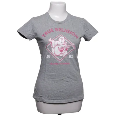 T-shirt (Gris, Rose) de True Religion Coton