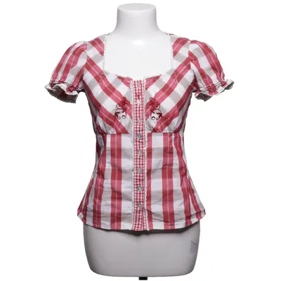 Chemisier Dirndl (Rouge, Blanc, Beige) de Spieth & Wensky Coton, Élasthane, Polyester