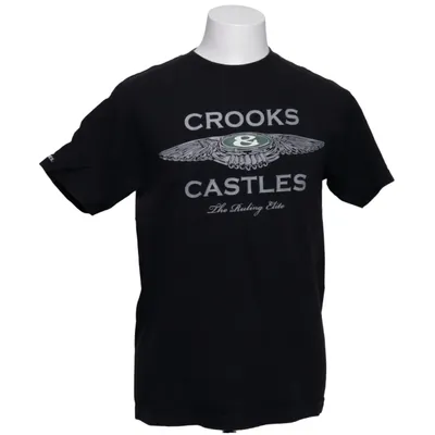T-shirt (Noir) de Crooks & Castles Coton