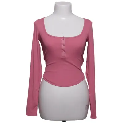 T-shirt manches longues (Rose) de Dazy Élasthane, Polyester