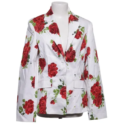 Blazer (Weiß, Rot, Grün) von Boco Baumwolle, Elasthan, Polyamid, Polyester