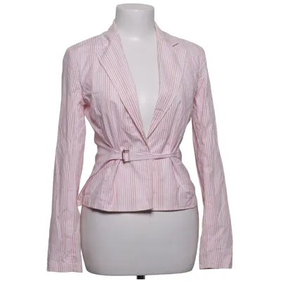 Kavaj (Rosa, Vit) från Express Design Studio Bomull, Elastan, Polyester