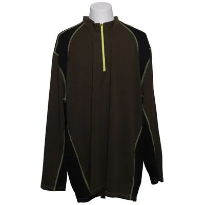 Maillot de sport (Men+, base layer, thermal base layer, thermal shirt, long sleeve base layer, performance base layer, compression base layer, half zip, quarter zip, zip neck, technical shirt, outdoor clothing, hiking apparel, trekking gear, skiing base layer, snowboarding, winter sports, hunting clothing, fishing apparel, running top, cycling base layer, training shirt, activewear, sportswear, performance wear, moisture wicking, quick dry, breathable, stretch fabric, lightweight, warm layer, outdoor adventure, functional clothing, workwear, premium quality, Scandinavian style, men's clothing, size 72, plus size, athletic fit, gym wear, hiking essentials, camping gear, sustainable fashion, second hand, pre-loved, TikTok fashion, viral, trending, everyday essentials, layering piece.) de Men + Polyester
