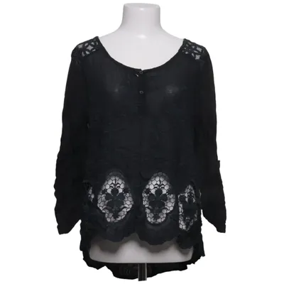 Blouse (Noir) de Blossun Soie, Viscose