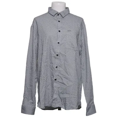 Chemise (Gris, Noir, Blanc) de Emilio Adani Coton, Élasthane