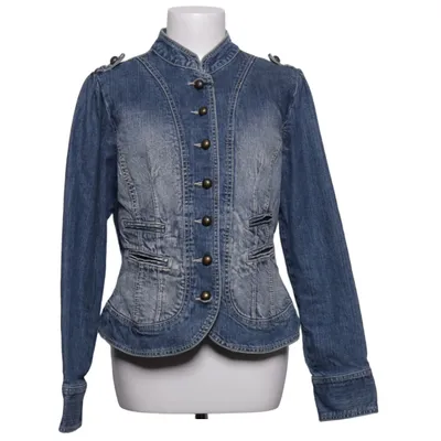 Denim jacket (Blue) from Lindex Cotton, Elastane
