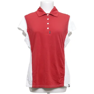 Poloshirt (Rood, Wit) van Abacus Polyamide