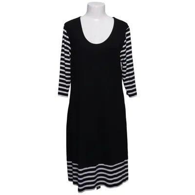 Kjole (Sort, Hvid) fra Doris Streich Viscose