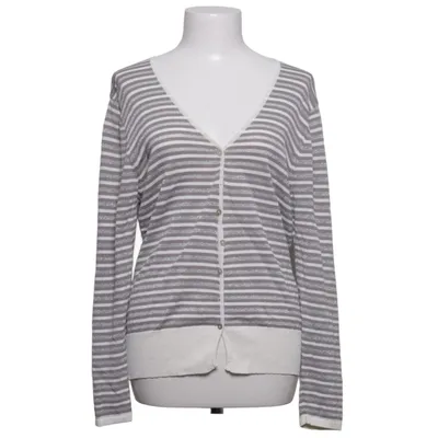 Cardigan (Gray, White) from Un Jour Ailleurs Polyamide, Viscose
