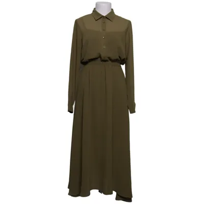 Skjortekjole (Grøn) fra Fashion Union Elastan, Polyester