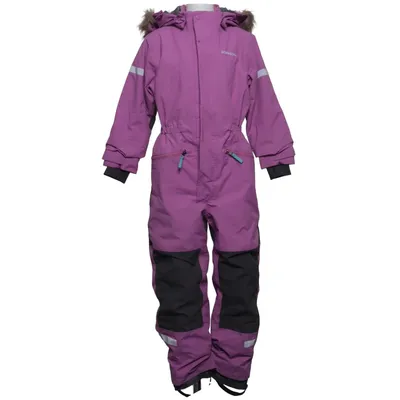 Outdoor overalls (Pink, Grå, Flerfarvet) fra Didriksons Polyamid, Polyester