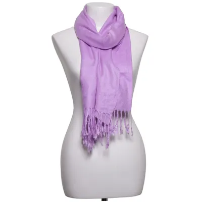 Sjaal (Lila) van Pashmina Kasjmier, Zijde