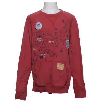 Sweatshirt (Rouge) de Fatface Coton, Élasthane