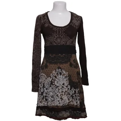 Dress (Brown, Multicolored) from Desigual Viscose