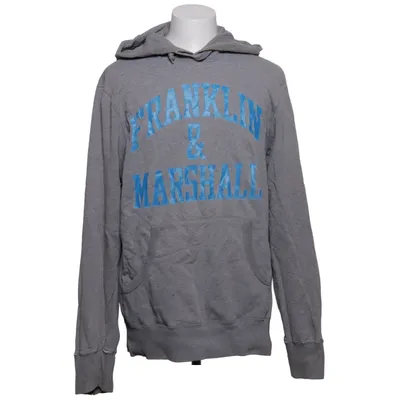 Sweat à capuche (Gris, Bleu) de Franklin & Marshall Coton