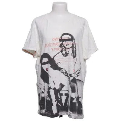 T-shirt (Hvid, Sort) fra RAER Bomuld