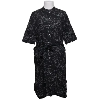 Robe (Noir, Blanc) de By Malene Birger Cupro, Viscose