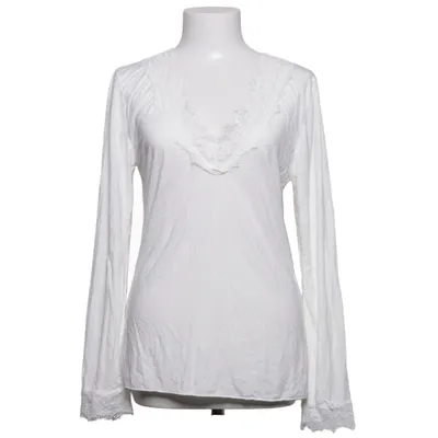 Top (Wit) van Marta du Chateau Elastaan, Viscose