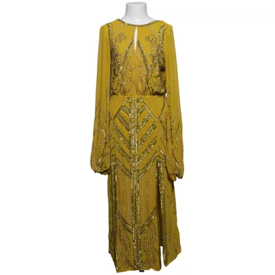 Maxi jurk (Geel) van ASOS Polyester