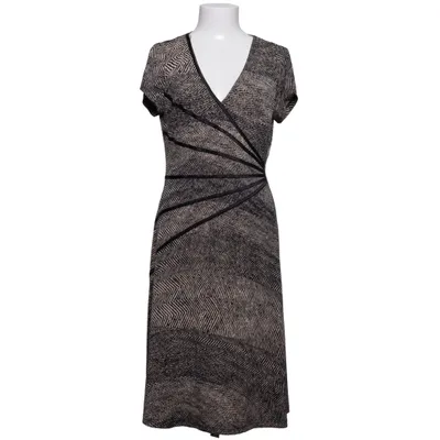 Robe (Beige, Noir) de Connected Apparel Élasthane, Polyester
