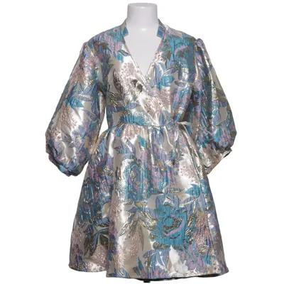 Robe portefeuille (Bleu, Or, Multicolore) de Noella