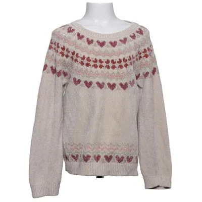Pull-over (Blanc, Multicolore) de H&M Polyester