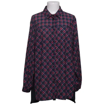Chemise en flanelle (Rouge, Bleu, Noir) de Elena Miro Élasthane, Polyester