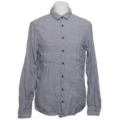 Chemise (Gris) de Blend Denim Coton
