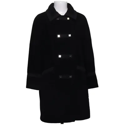 Manteau (Noir) de Weill Acétate, Élasthane, Polyester