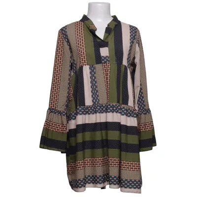 Klänning (Grön, Beige, Flerfärgad) från Milady Polyester