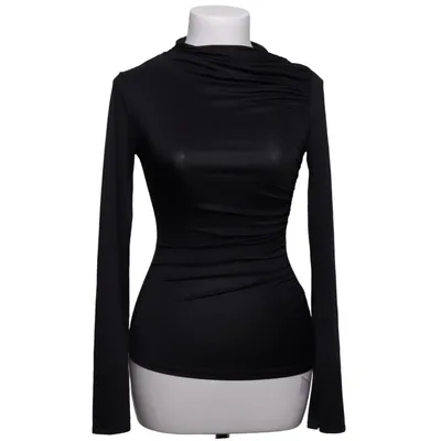 Top (Zwart) van H&M Modern Classic Polyester, Elastaan