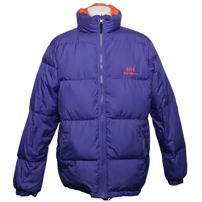 Vendbar jakke (Blå, Orange) fra Helly Hansen Dun, Fjer, Polyester