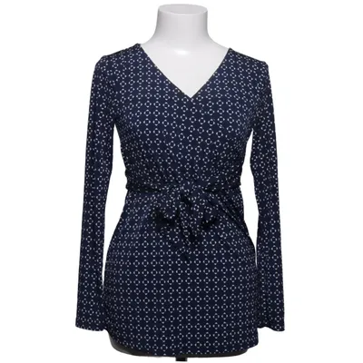 Wikkelblouse (Blauw, Wit) van Envie de Fraise