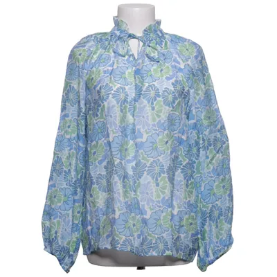 Bluse (Blau, Grün, Weiß) von Lara