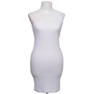 Klänning (Vit) från Bright Bomull, Elastan, Polyester