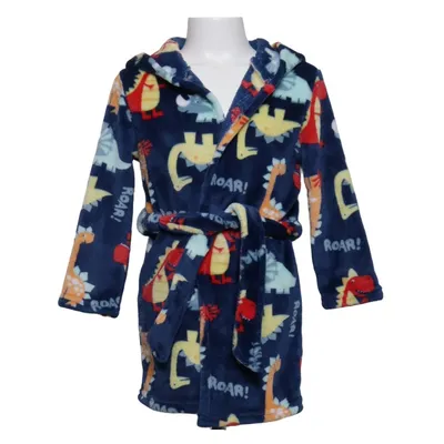 Peignoir (Bleu, Multicolore) de Shein Polyester