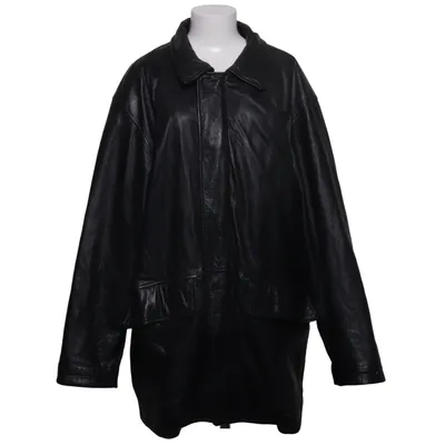 Veste en cuir (Noir) de Paolo Negrato Cuir, Polyester