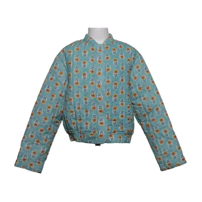 Letvægtsjakke (Blå, Gul, Hvid) fra Zara