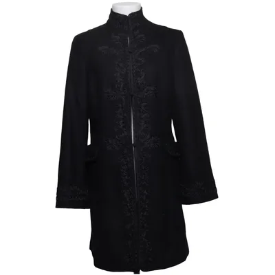 Frakke (Sort) fra Vents D' Ailleurs Polyester, Viscose, Uld