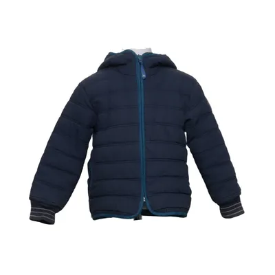 Veste d'hiver (Bleu) de Finkid Coton, Polyamide, Polyester