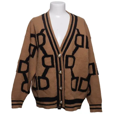 Cardigan (Beige, Noir) de Monte Cervino Élasthane, Polyester, Viscose, Laine