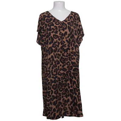 Robe (Marron, Noir) de Emery Rose Élasthane, Polyester